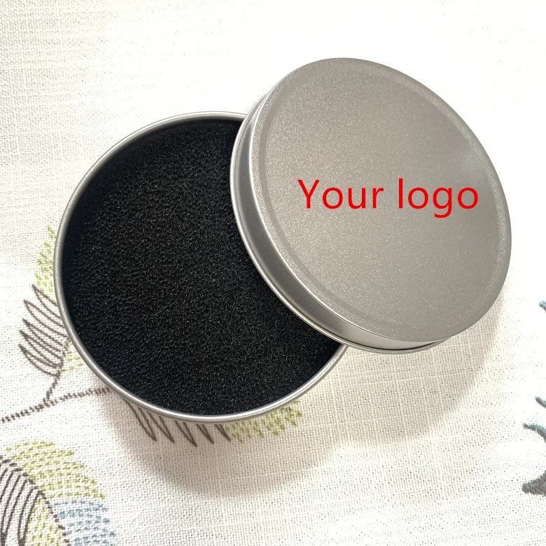 Hot Sell Sponge Makeup Brush Cleaner Box Removal Cleaning Scrubber Tool Custom Logo Metal Tin Make up Brush Dry Cleaning