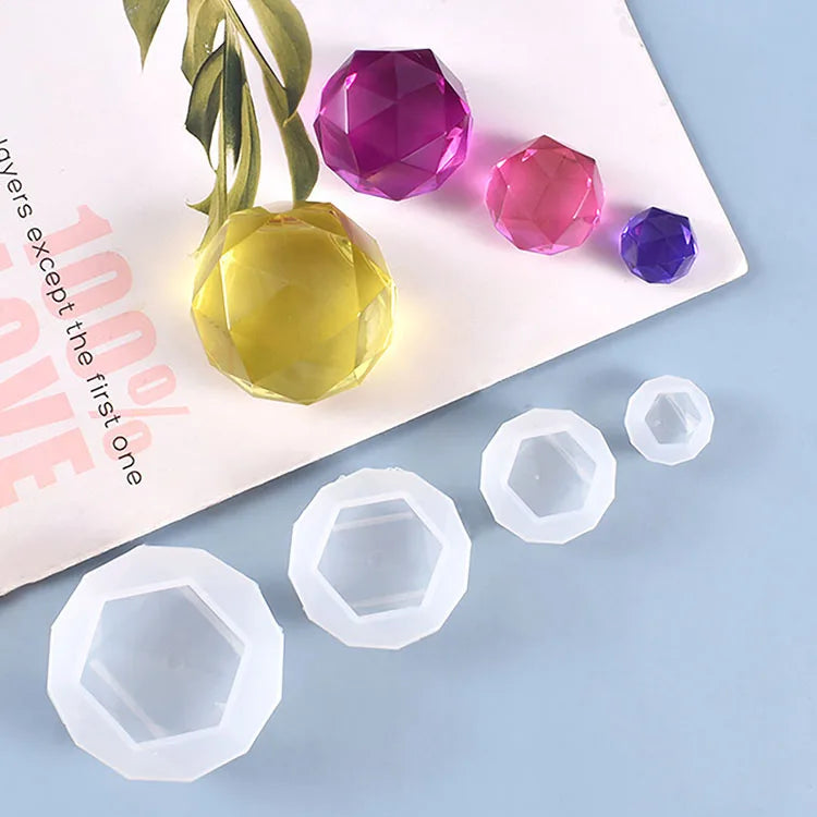 YS Crystal Epoxy Resin Mold Desktop Ornaments Silicone Mould DIY Crafts Decorations Jewelry Diamond Making Tool