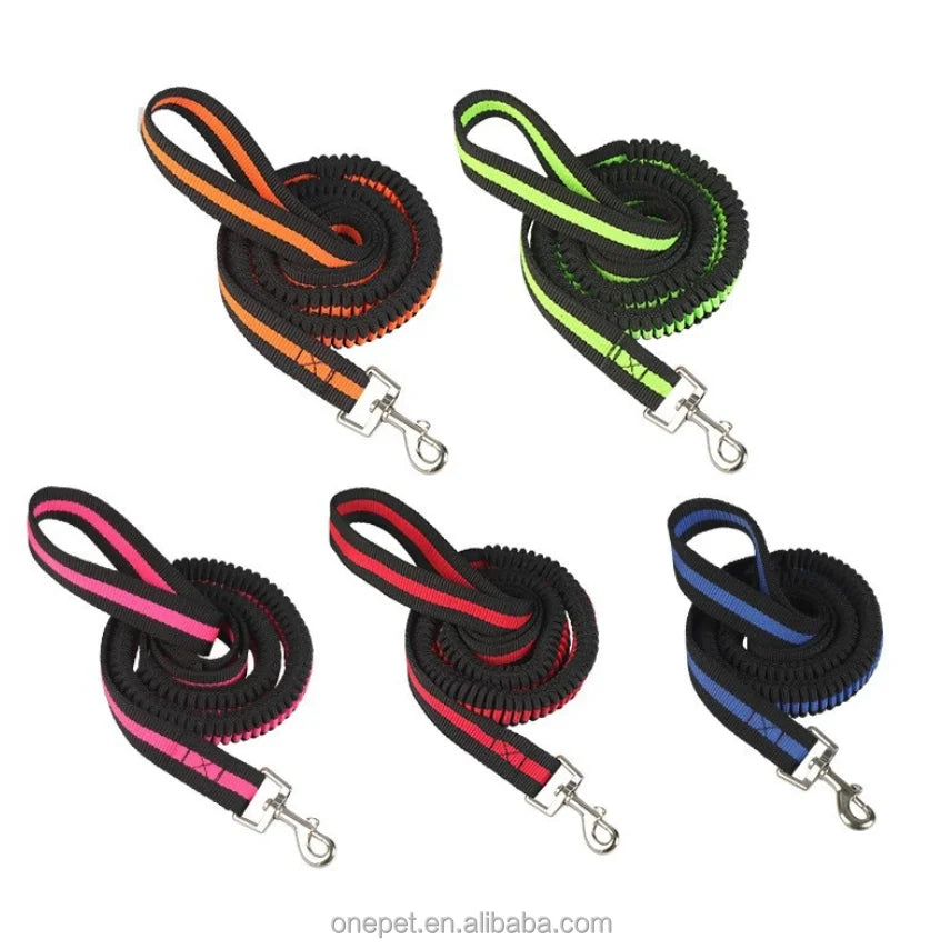 Metal Buckle Pet Leash Dog Accessories Walking Leash Reflective Straps Rope Dog Leash