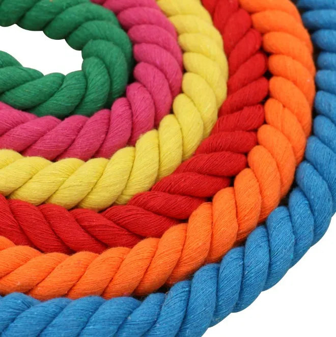 Factory Wholesale High Quality 20 mm Twisted Cotton Rope Organic Cord