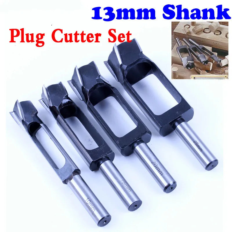 Cork Cutter Woodworking Drill High Speed Steel Round bar Cutter Round Tenon Drill Head Hole Drill
