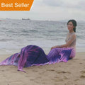 Hot Sell Colorful Mermaid Tail Swim Fins 2 Piece Set Spandex/Polyester with Favorable Discount