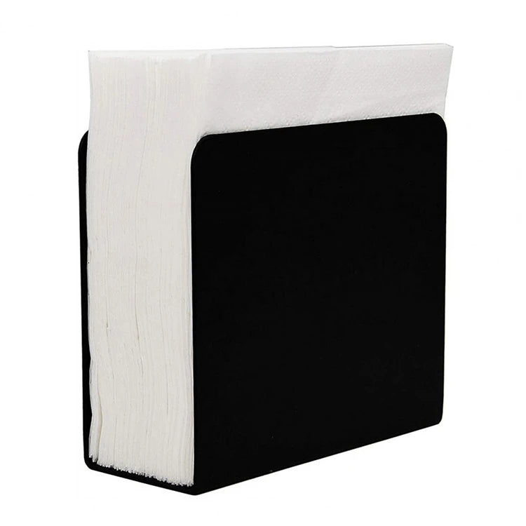 Square Metal Restaurant Table Napkin Holder for Restaurant Use