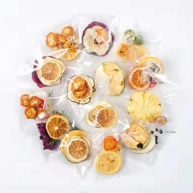 Most Popular Organic Female Herbal Fruit Detox Tea Beauty Glow Skin Tea Blended Health Tea in Bulk Bag Packaging