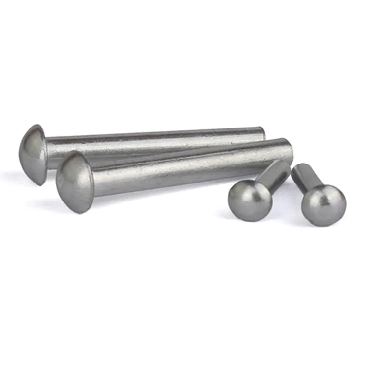 5mm Mushroom Aluminium Pan Head Solid Round Rivet