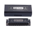 Kongsheng Professional KS10BH 10-Hole Diatonic Blues Harmonica Bronze Reed All Keys Available Stainless Steel Cover Excellent