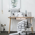 Wse Good Quality 100% Cotton Knitted Throw Pillow Case for Sleeping Sofa Bed Living Room Warm Comfortable