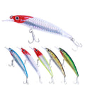 Factory Direct 14g 11.3cm Slow Sinking Hard Minnow Fishing Lures Saltwater Freshwater Trout Attracting Metal River Lake