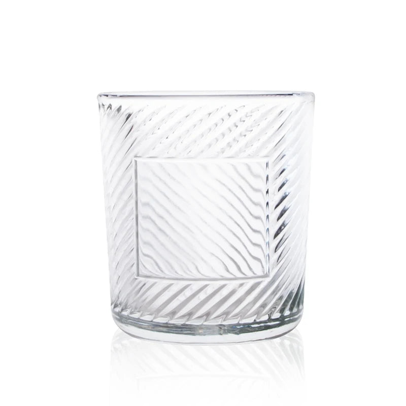Custom Logo Empty Candle Container Glass Jar Candles Jars Container for Sale