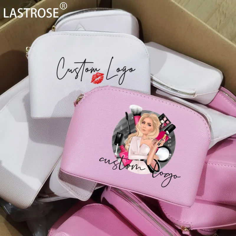Wholesale Pu Leather Makeup Toiletries Bag Makeup Bag Eco-Friendly Pouch Cosmetic Bag