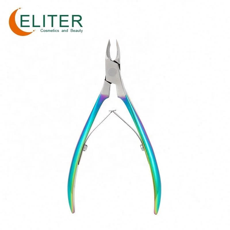 Eliter Hot Sell in Stock Hot Forging Stainless Full Jaw Cuticle for Nails Cut Cuticle Cutical Nipper Nail Art Cuticle
