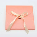 Hot Selling Underwear Packaging Box Scarf Wrapping Envelope Pearl Paper Envelopes with Bow-knot Ribbon
