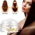 Keratin Treatment Cream Hair Conditioner Hair Moisturizing Repair Nourishing for Dry Damaged Hair Straightening Cream