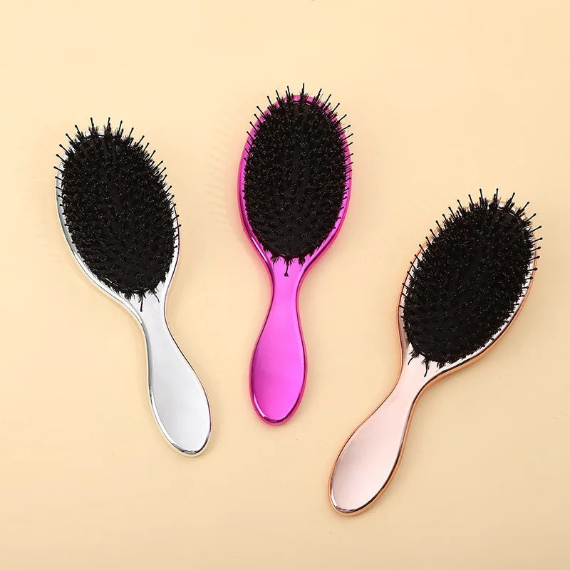 Gmagic Laser Plastic Scalp Comb Hair Detangler Comfortable Portable Hair Brush for Home Use