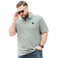 Custom Embroidery logo X Large Size   Fat Guy  Men's Quick Dry Polo