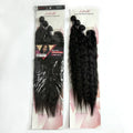 Soft Synthetic Hair Extension Protein Fiber Hair Remy Wave 26" 28" 30" with Lace Closure Straight Hair