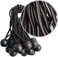 Wholesale Factory Cheap 4'' 6'' 9'' 12'' Ball Bungee Cords Tie Down Bungee Ball Cords for Tarp Canopy Shelter Tent Camping Cargo