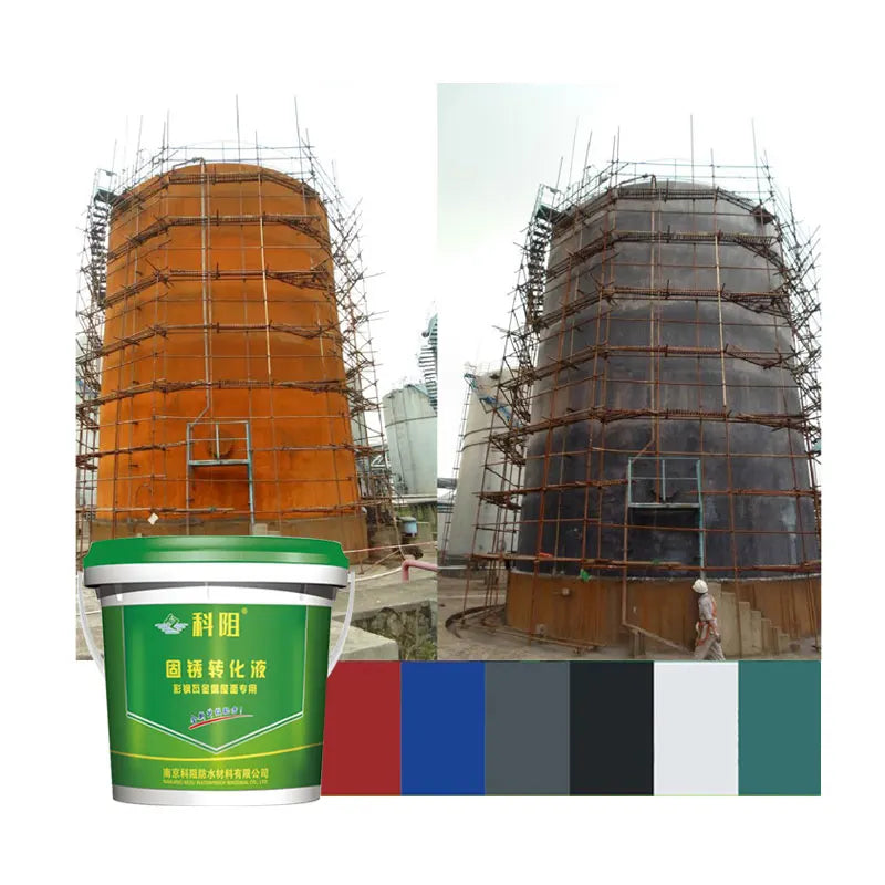 Water-Based Acrylic Metal Rust Converter & Remover with Polyester Core Multi-Functional Rust Protection for Iron Surfaces