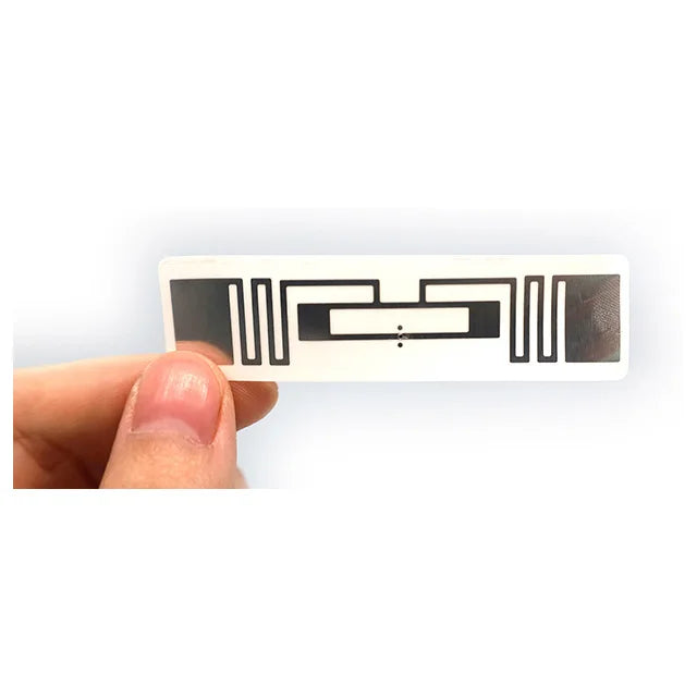 Customized Nxp Heat Sensitive UHF RFID Inlay Stickers with Unicode 8 Chip 75x15mm Size