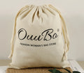 Wholesale Cotton Drawstring Pouch  Bag  Personalized 190gsm Cotton Drawstring Dust Bag Shoes Clothing Bag  With  logo Customized