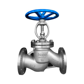 J41W-40P DN125 Double Seat Flange Connection Titanium Safety Globe Valve ISO9001 Certified PN10-PN25 3-Year Warranty for