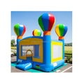 Multi Color Hot air Balloon air Jumper 0.55 Pvc Inflatable Jumping Bouncy Castle for Babies Kids Adults