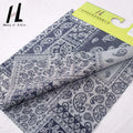 New Design Custom Jacquard Printed Denim Fabric Dobby Flat Finish Denim Fabric for Shoes Luggages Bag