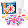 Montessori Creative 3D Jigsaw Building Blocks Educational Enlightenment Learning Teaching Aids Game Toys for Kids Boys Girls