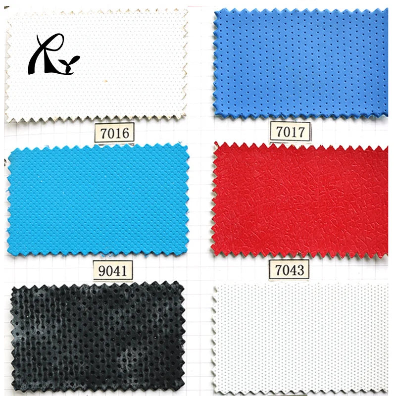 Environmentally Friendly PU PVC Microfiber Synthetic Leather Embossed Designer Fabric Post-Treatment Leather Products for Shoes
