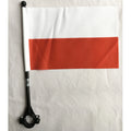 Polyester Custom Printing Different Country Bicycle Flag Handlebar Poland Flag  for Outdoor Cycling Decoration