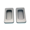 Wholesale Custom Small Logo Print Rectangle Mint Candy Digital Printing Hinged Metal Tin Box