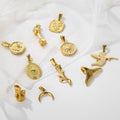 Wholesale DIY Pendant Charm Trendy Accessories Personalized Compass Butterfly Charms Stainless Cupid Pendant Mermaid Charms