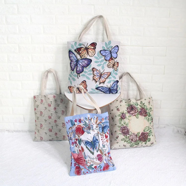 Custom Designsizestyle  Women  Tote Bag Various Size Shopping Bag Online Custom logo Foldable Shoulder Bag