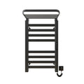Electric Heated Towel Rack Warmer | Wall Mounted Stainless Steel Bathroom Towel Dryer with Timer & Fast Heating