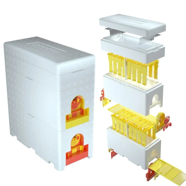 Benefitbee EPS Multi-Functional Queen Bee Mating Box Queen Rearing Beehive Foam Beehive