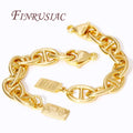 18K Gold Plated Lobster Clasps Connector Tail Extender Chains for DIY Bracelets Accessories Jewelry Making Components