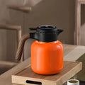 Over 24 Hours Retention Double Wall Vacuum Stainless Steel Tea Flask Smart Teapot Lid Business Infuser Insulated Portable 1800ml