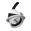 20w Universal 3000K 4000K 5000K Aluminum Profile Anti-glare Led Adjustable Downlight Flat Light Commercial Ceiling Light