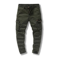 Wholesale Multi Pockets Army Green Cargo Trousers Jogger Pants for Men MegaBDM