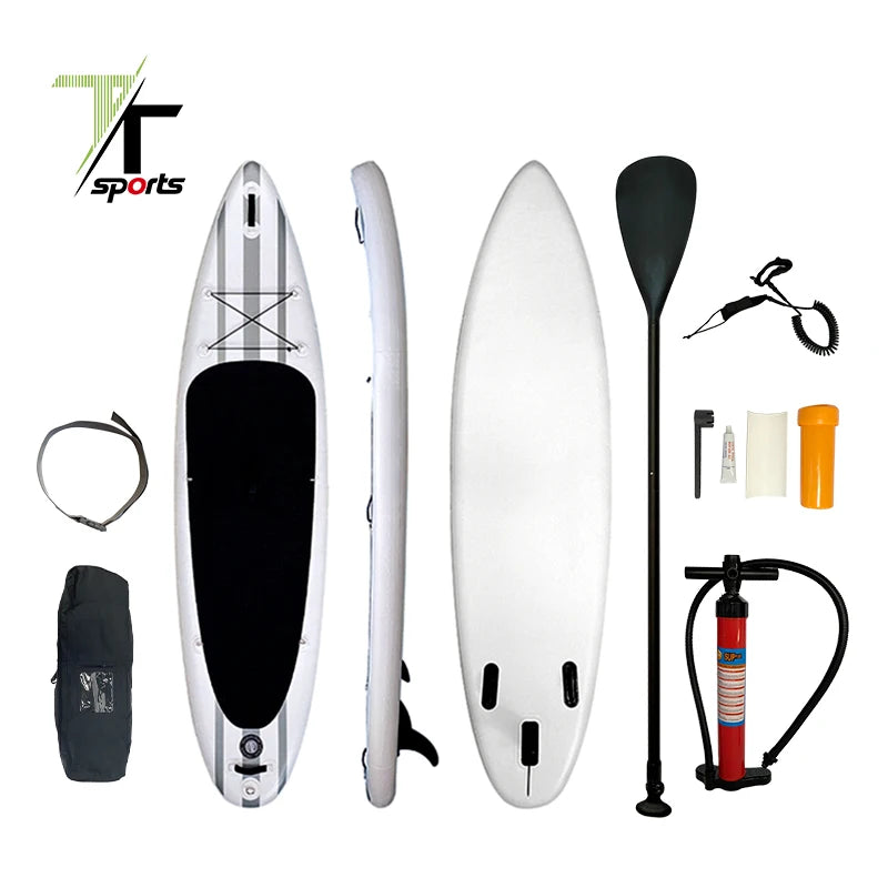 TTSPORTS sup Board Rack Water Sports Inflatable Stand up Paddle Board for Surfing Exercise