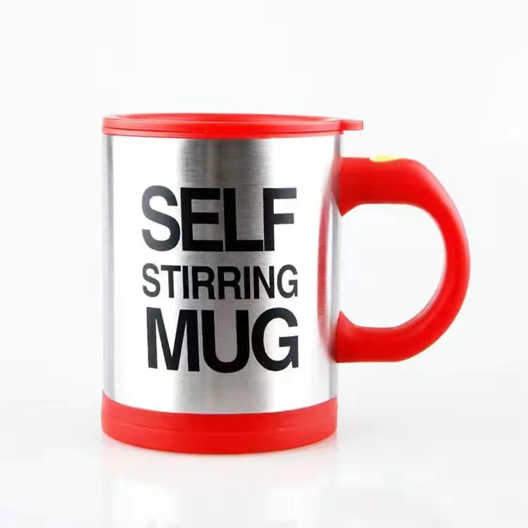 Wholesale Electric Auto Self Stirring 400ml Coffee Mug Stainless Steel for Office Use with Lid Back to School