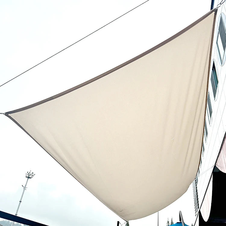 Waterproof Square Polyester Woven Shade Sail Carport for Car Park & Garden Shading 3x4m