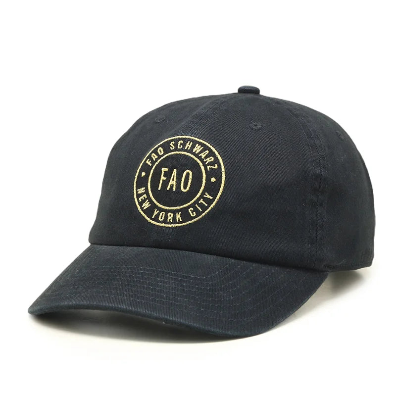 Low Profile Unstructured 6 Panel Terry Acid Wash Cotton Hand Embroidery Logo Golf Dad Baseball Cap