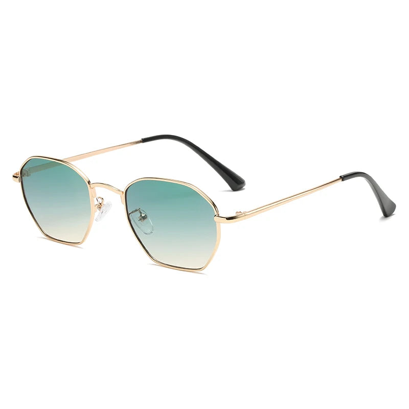 9266 Sunglasses for Women Korean Retro Style Square Frame UV400 Polarized Sun Protection for Driving in Europe and America