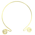 Wholesale Trendy Twisted Wire Choker Necklace for Diy