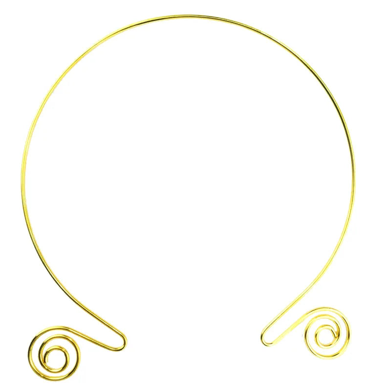 Wholesale Trendy Twisted Wire Choker Necklace for Diy