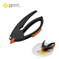 Kitchen Gadgets Fruit Vegetable Garlic Peeler 3 in 1 Multi-functional Plastic Garlic Press