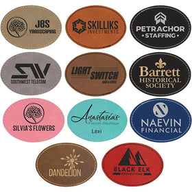 Custom Faux Leather Patches Engravable Faux Leather Patch Self Adhesive Blanks Leather Patches for Hats