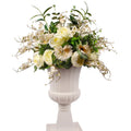 Hot Selling New Plastic Material 40cm Wedding Decoration Leaf Peony Hydrangea Flower Ball