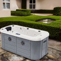Sunrans Small whirlpool Massage Spa Bathtub One Person Outdoor Hot Tub with Colorful air Jet
